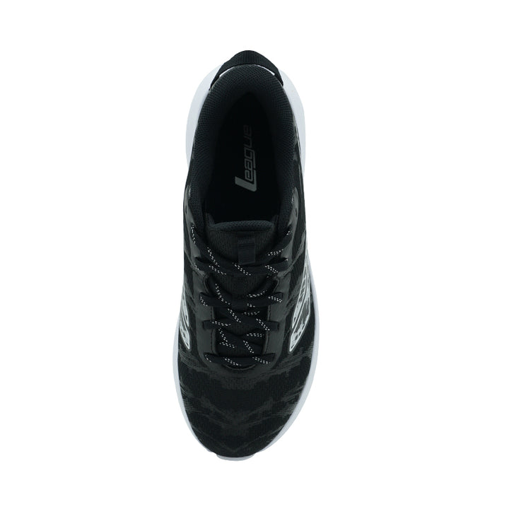 League Shinai U Black/White Sepatu Running Pria