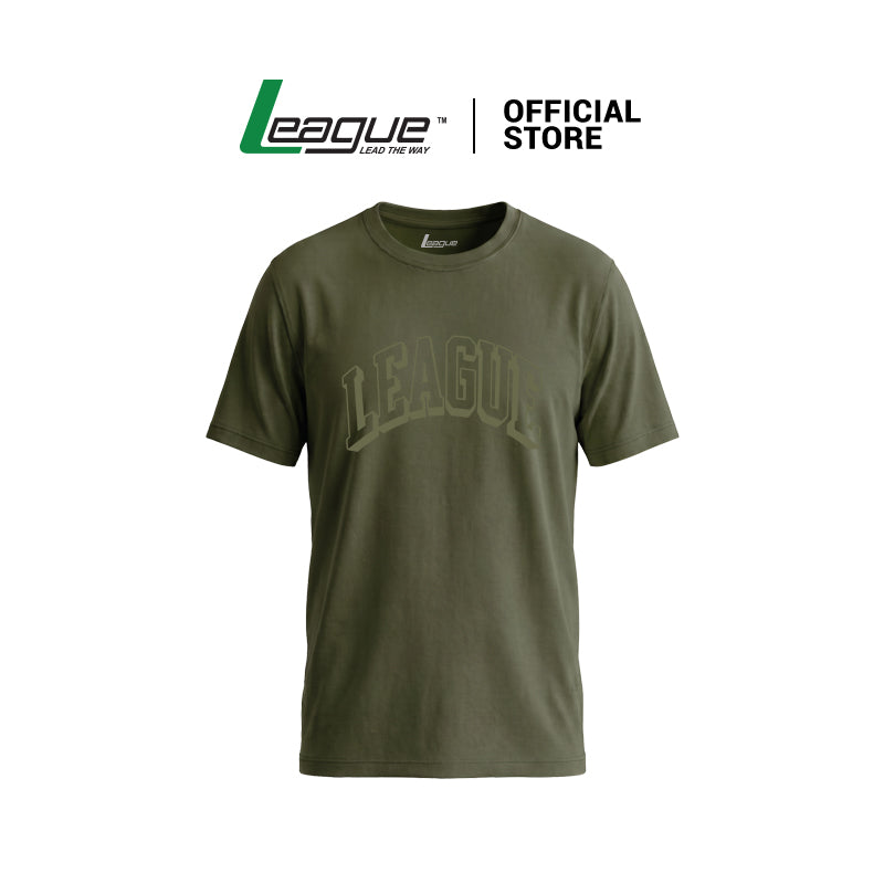 League Varsity Tshirts Unisex Green Lifestyle SS26UVT4777
