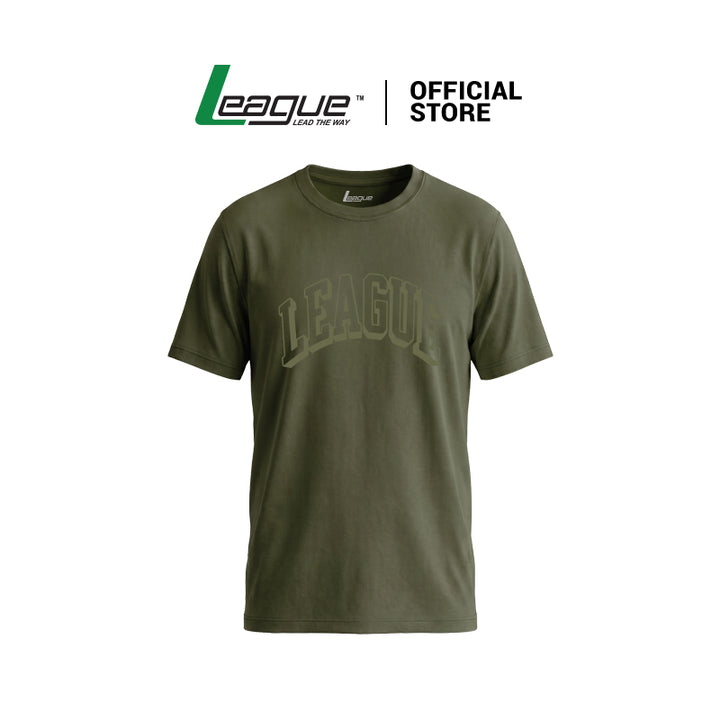 League Varsity Tshirts Unisex Green Lifestyle SS26UVT4777
