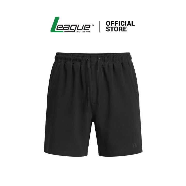 League Apparel M Rocky Terry Shorts Black/Army