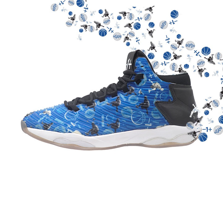 League Shift - Insane Blue/Black Sepatu Basket Pria