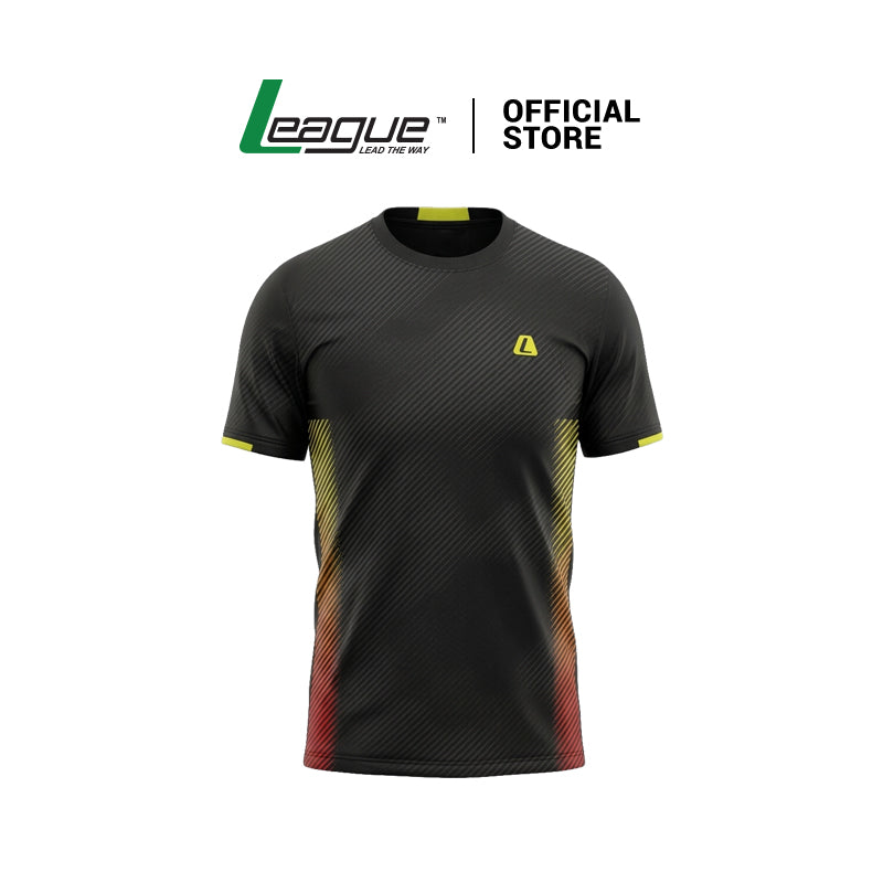 Valiant Lite Black Running Jersey Unisex
