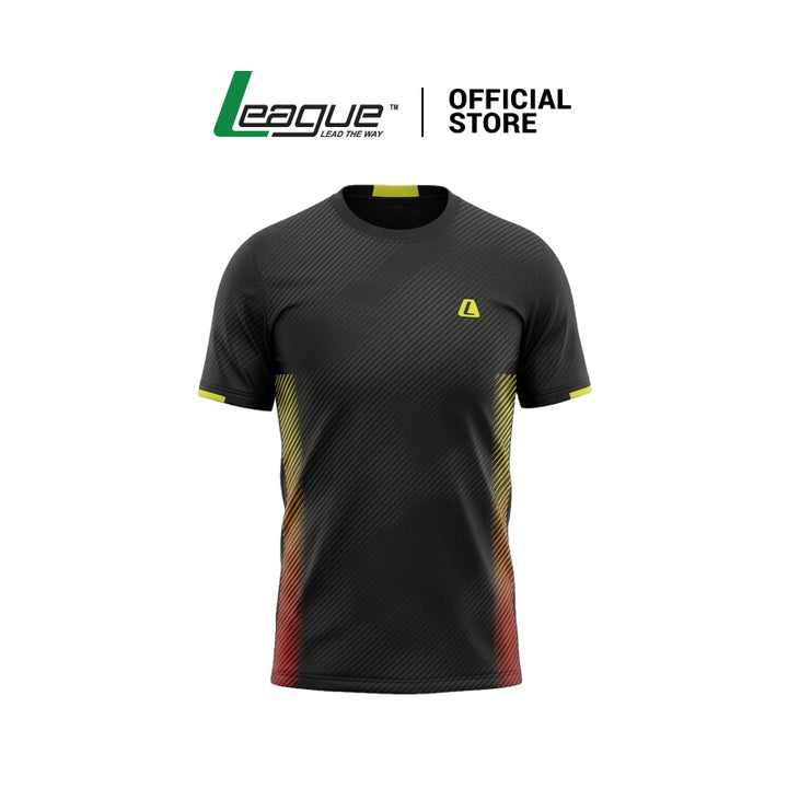Valiant Lite Black Running Jersey Unisex