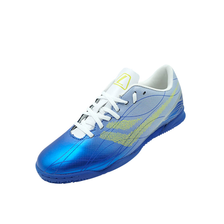League Vein White/Blue Sepatu Futsal Pria