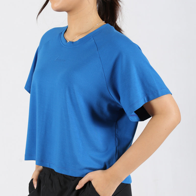 League Apparel Lifestyle Women Amarie Crop Tee FW25WAT3444H