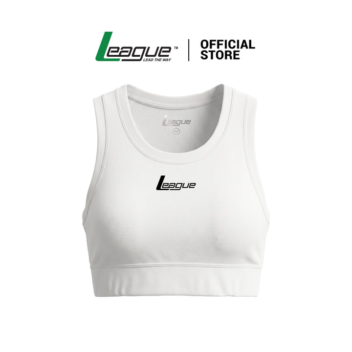 Diva White Sports Bra Women