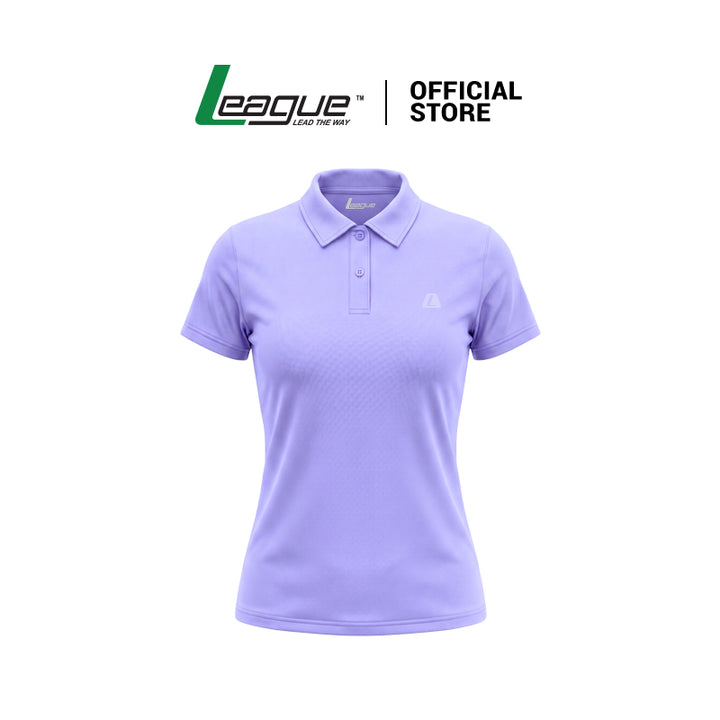 W Essential Polo Shirt Purple Women