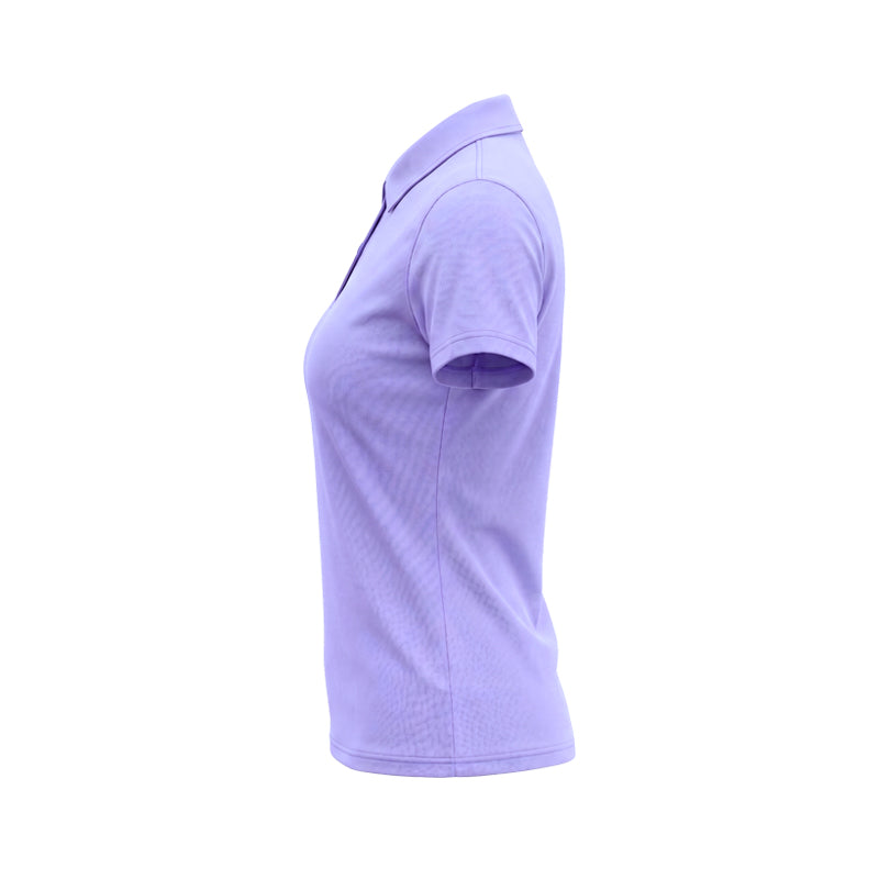 W Essential Polo Shirt Purple Women