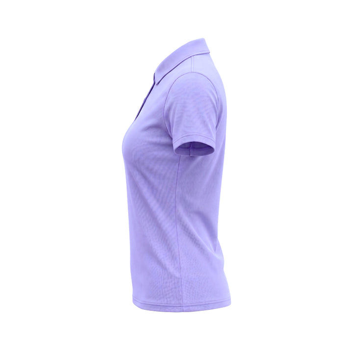 W Essential Polo Shirt Purple Women