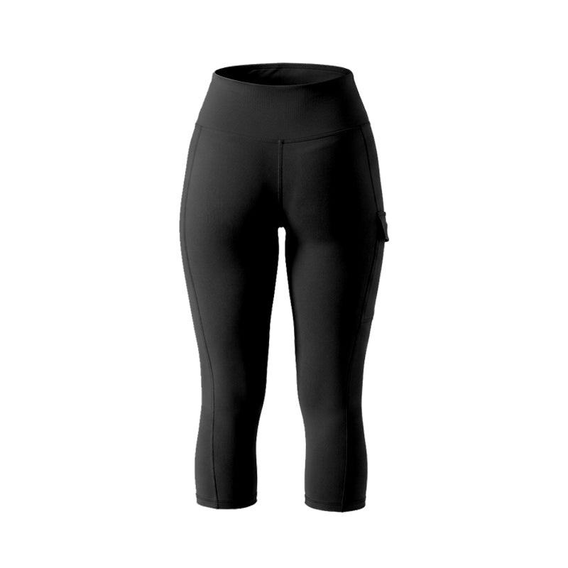 Evelyn Capri Black Legging Women