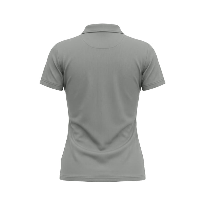 Khansa Grey Polo Shirt Women