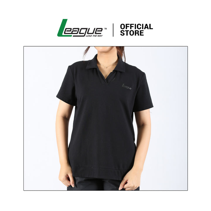 League Apparel Lifestyle Women Laurie Polo Shirt FW25WLP1001H