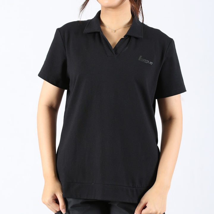 League Apparel Lifestyle Women Laurie Polo Shirt FW25WLP1001H