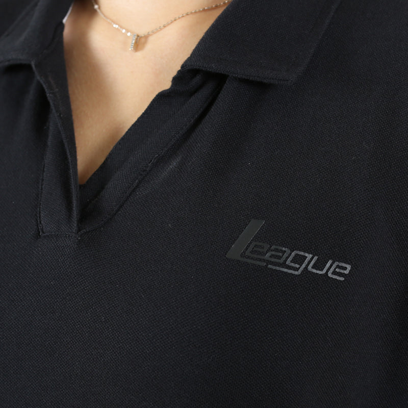 League Apparel Lifestyle Women Laurie Polo Shirt FW25WLP1001H