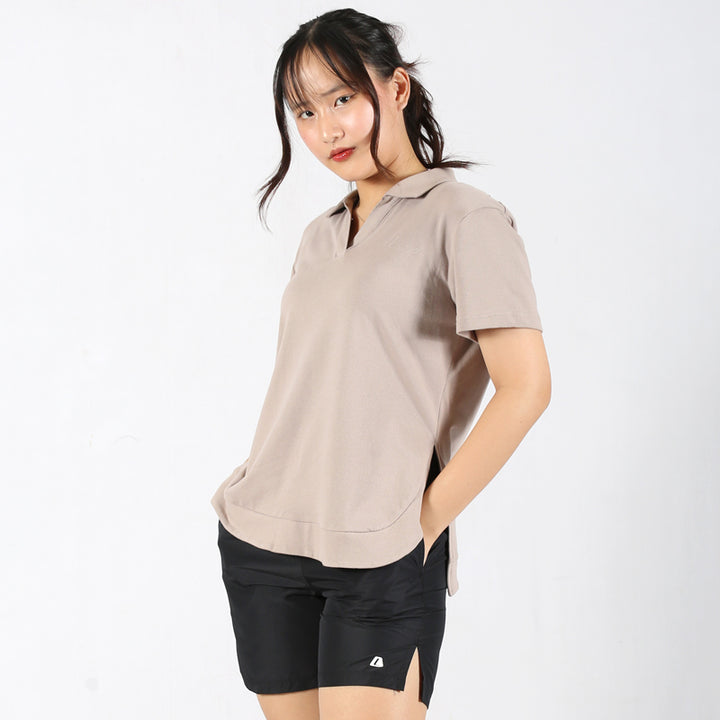 League Apparel Lifestyle Women Laurie Polo Shirt FW25WLP2555H