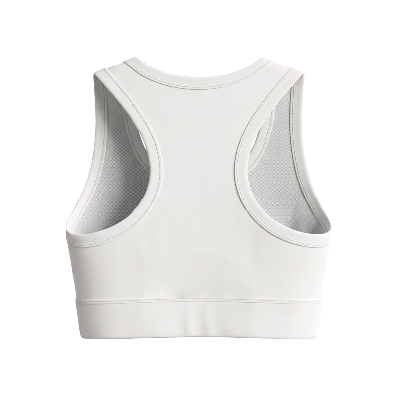 Naya White Sports Bra Women