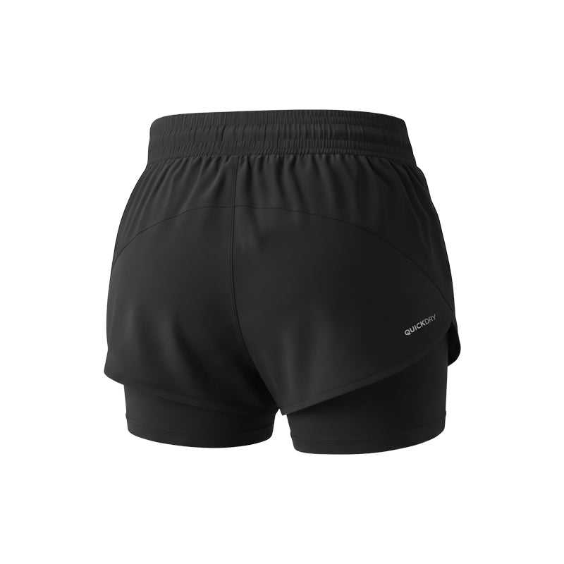 W Neolite 3.5" Black Running Shorts Women