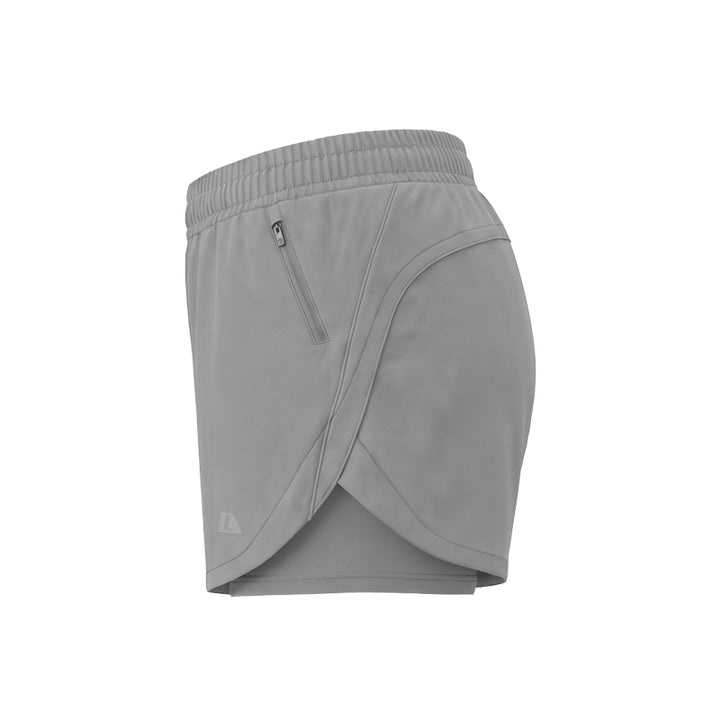 League Apparel W Neolite 5" Shorts Grey